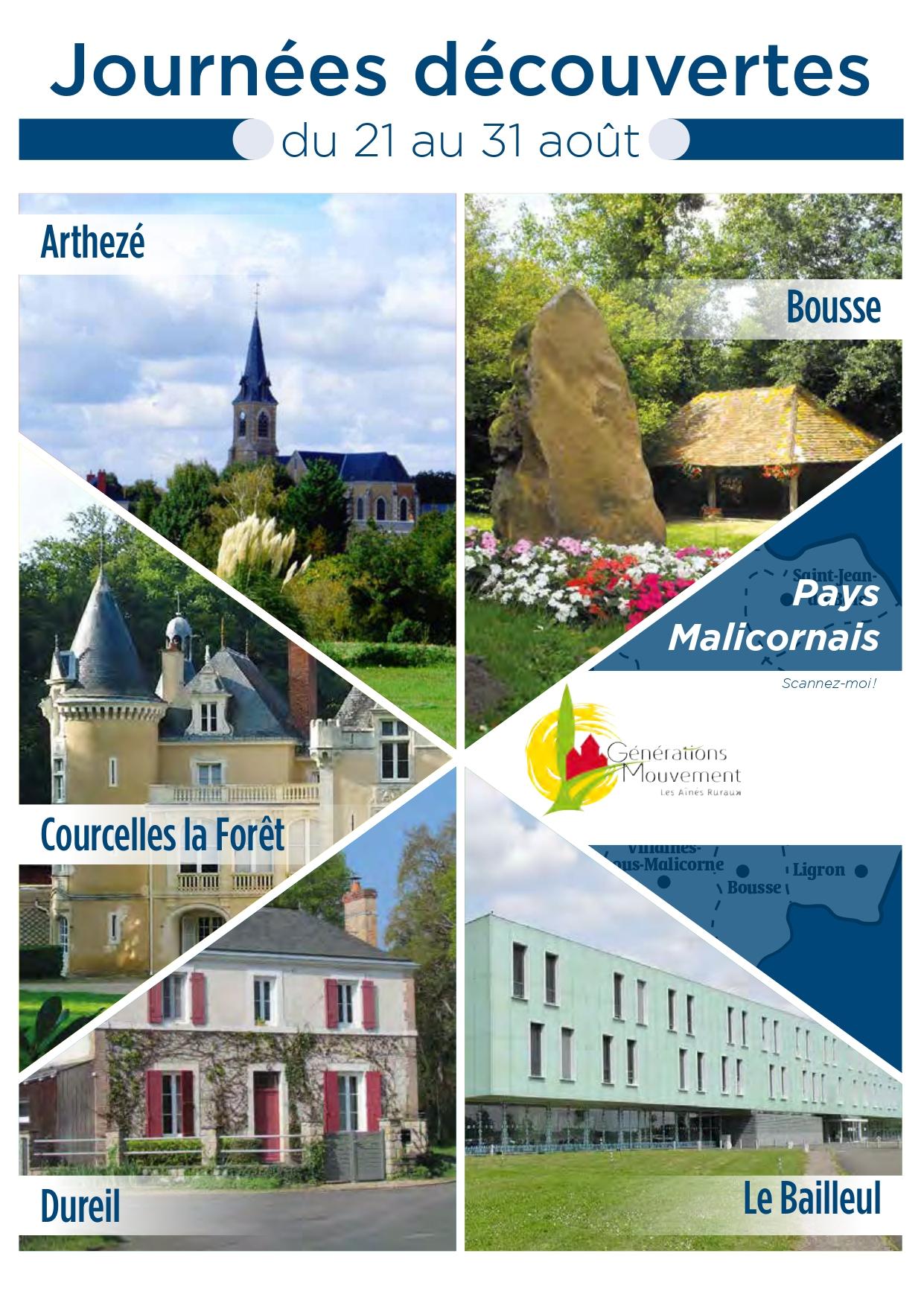 Journées Découverte Pays Malicornais
