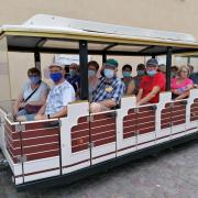 Petit train touristique à Riquewihr